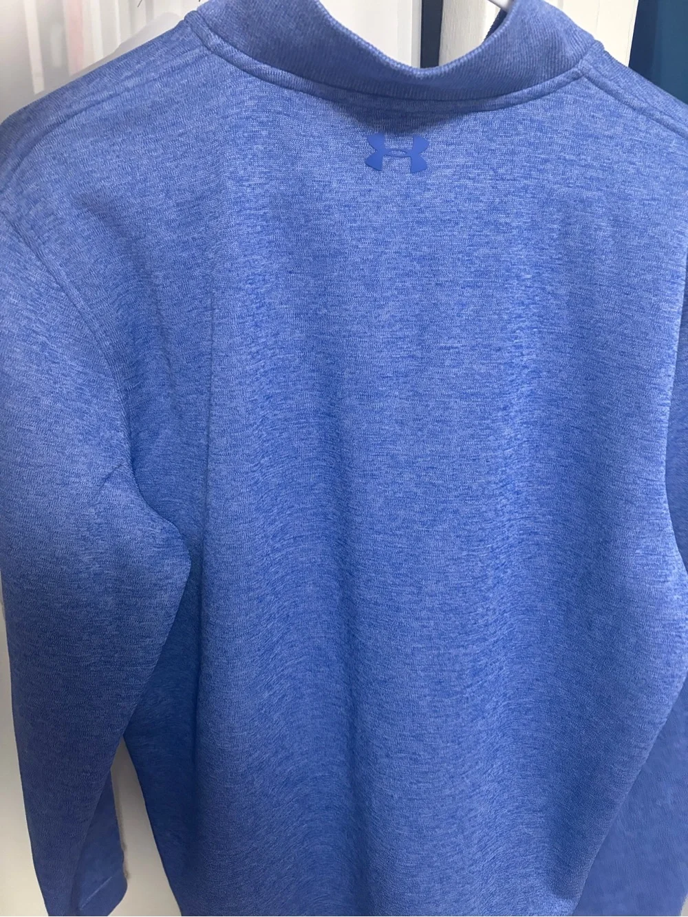 Under Armour Men’s Coldgear Blue Quarter-Zip Performance Pullover